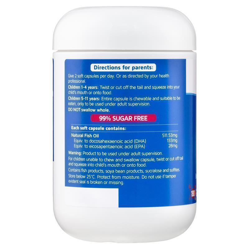 Nature's Way Trio儿童鱼油 180粒