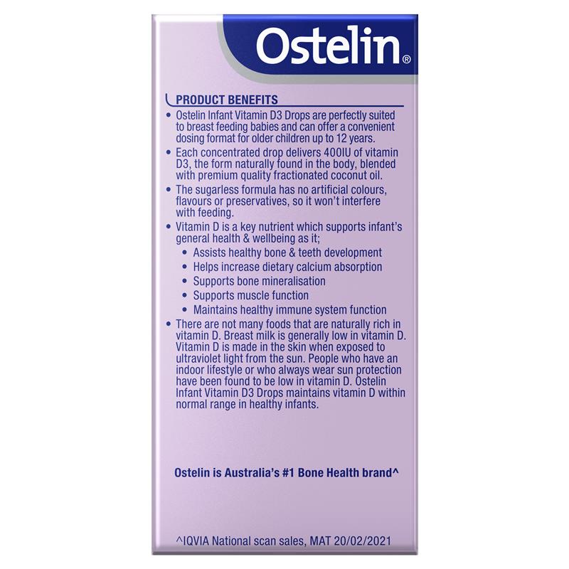 Ostelin 婴儿液钙 2.4mL