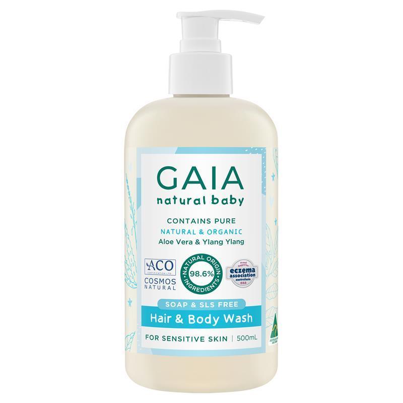 Gaia 婴儿沐浴洗发 二合一 500ml