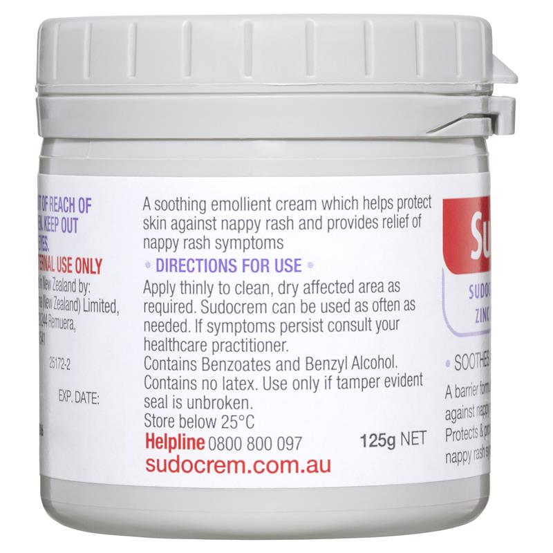 Sudocrem 婴儿屁屁霜 125g