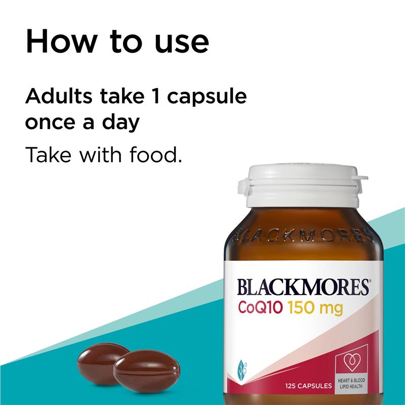 Blackmores Q10 胶囊 125粒