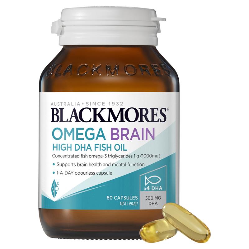 Blackmores 健脑油 60粒