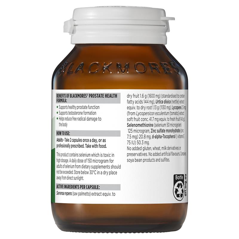 Blackmores 前列腺健康胶囊 60粒