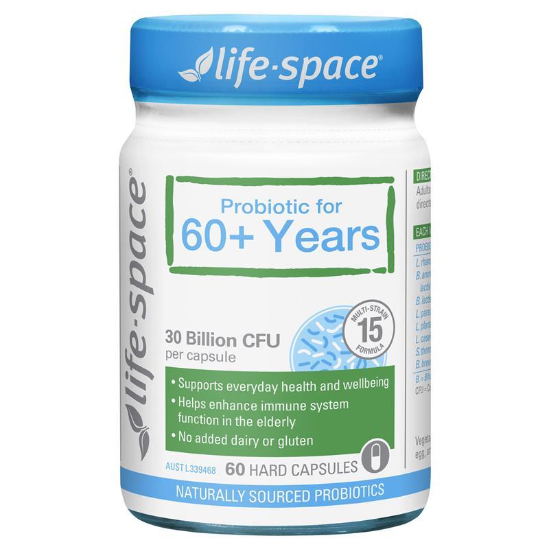 Life Space 老年益生菌 60+ 60粒