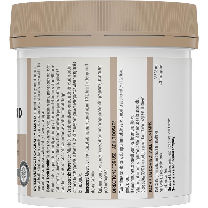Swisse 钙+D 150粒
