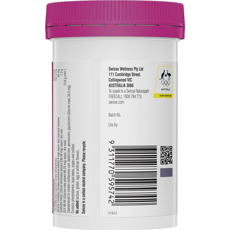 Swisse 更年期平衡片 60粒