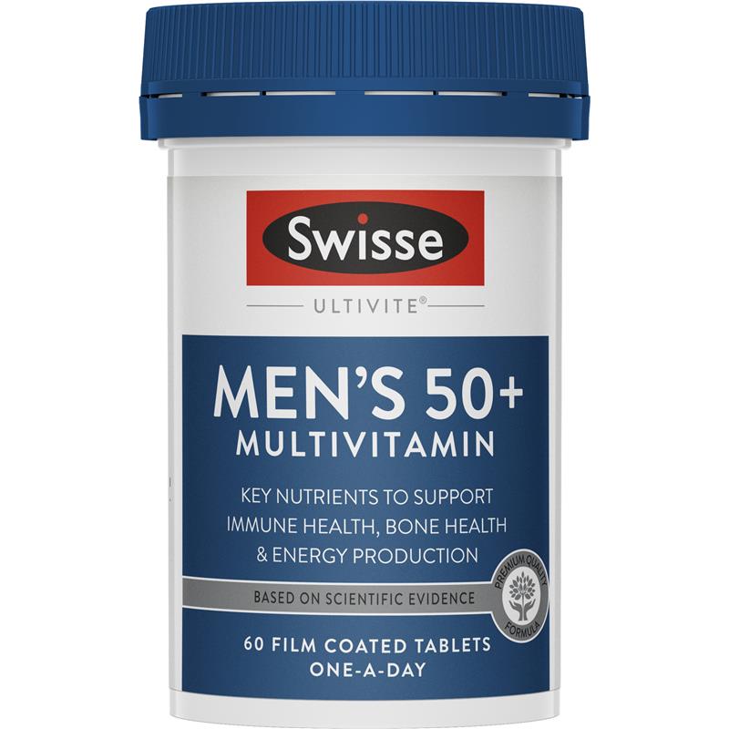 Swisse 男士复合维生素 50岁+ 60粒