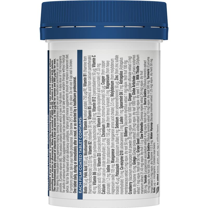 Swisse 男士复合维生素 50岁+ 60粒