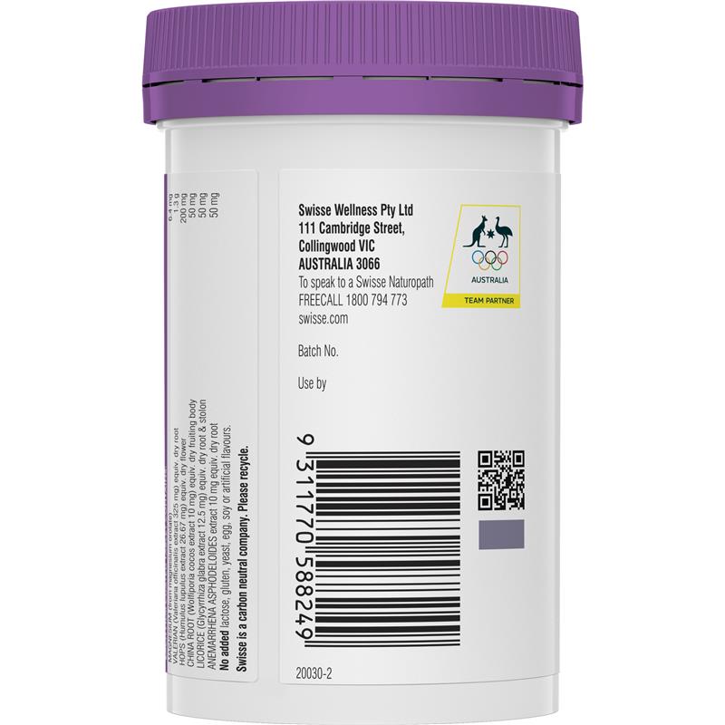 Swisse 助眠片 100粒