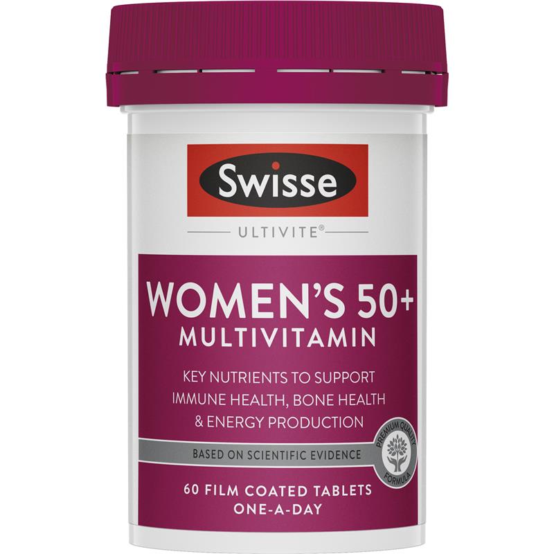 Swisse 女士复合维生素 50岁+ 60粒