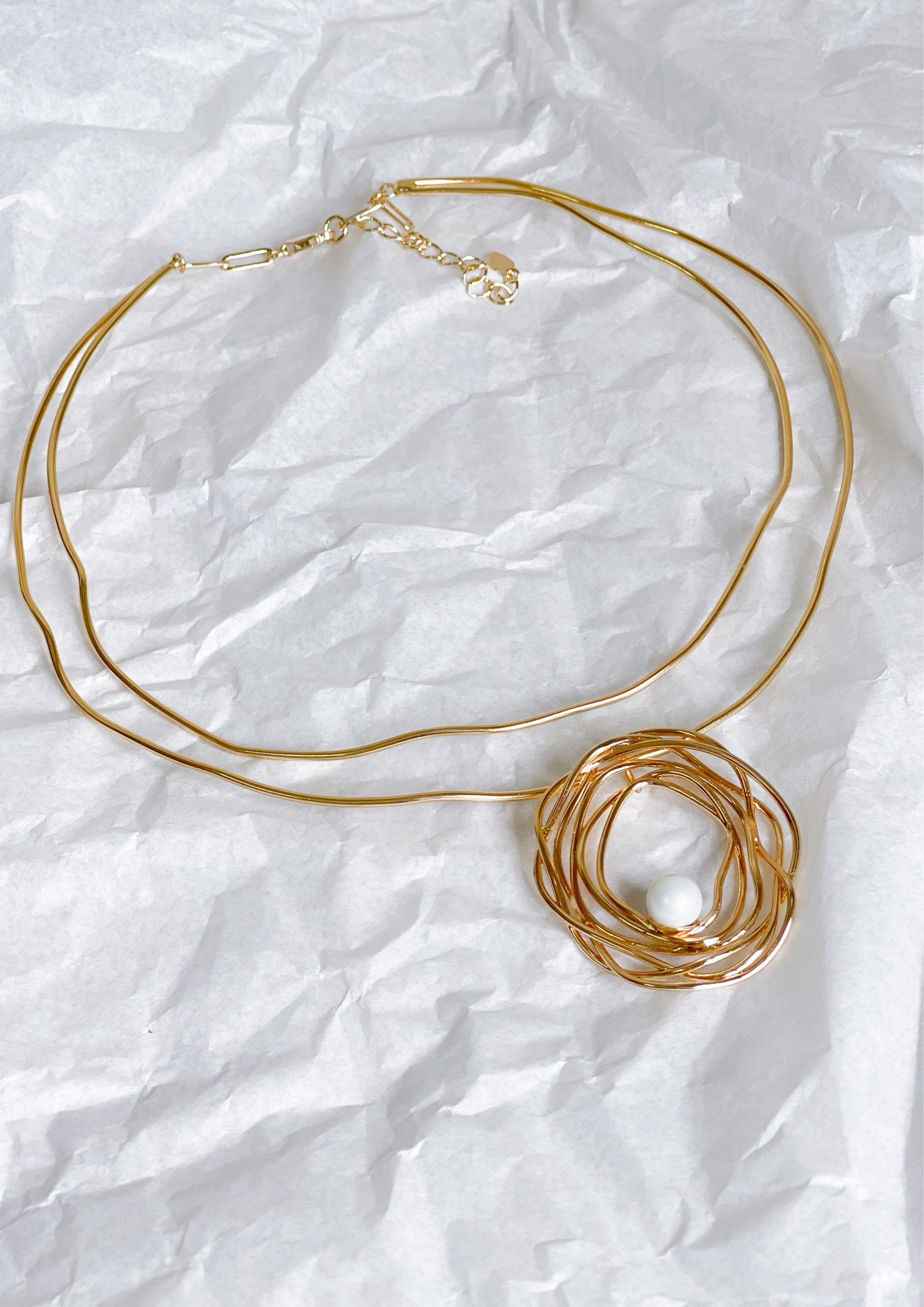 Conjunto Rústico com pérola