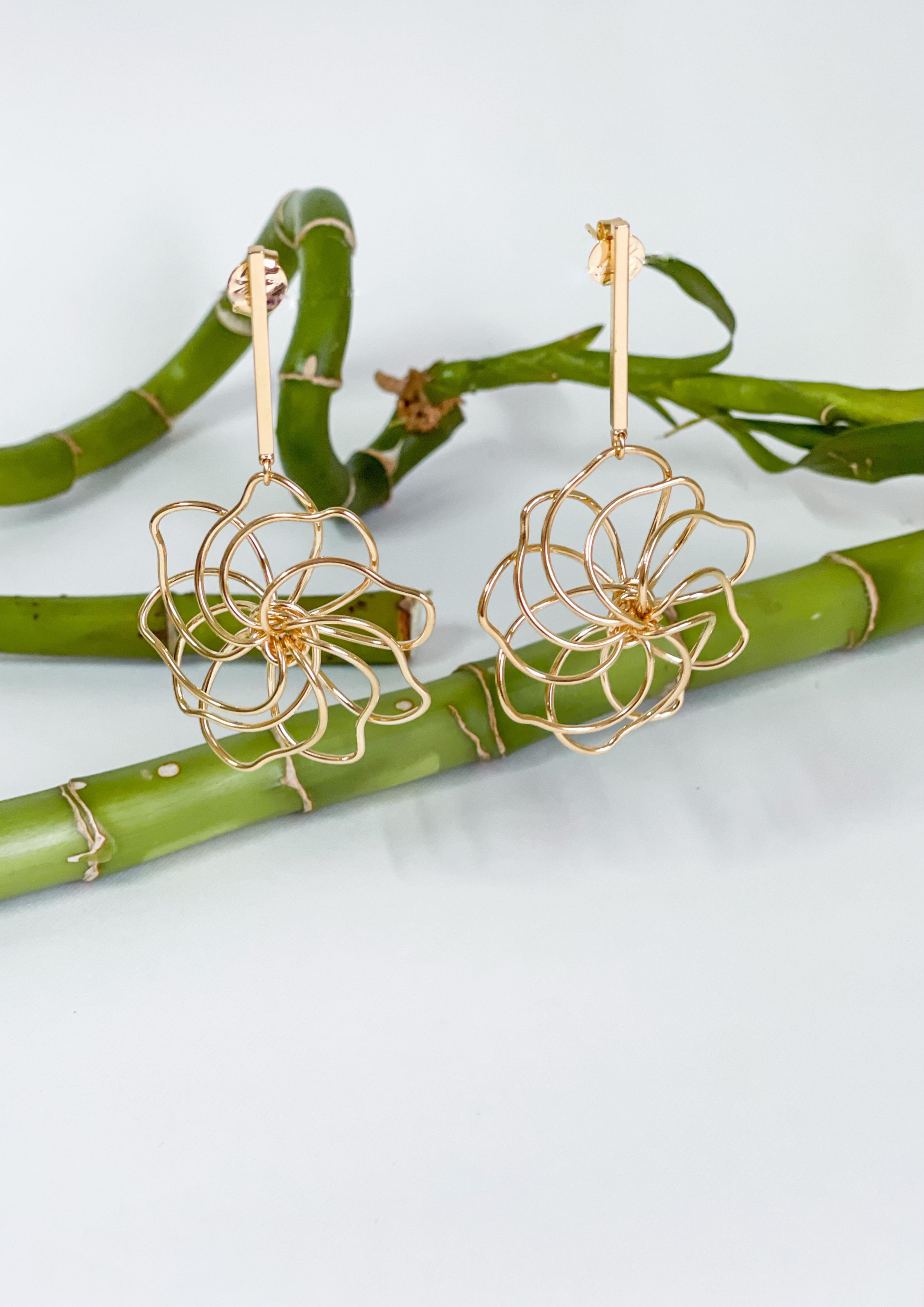 Conjunto Flor de Fio