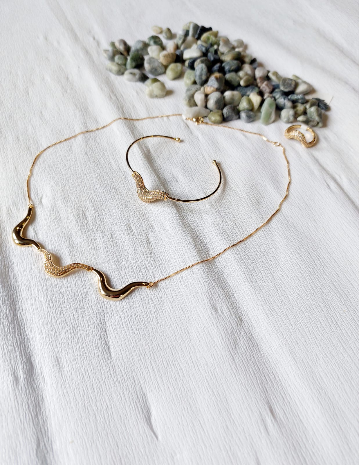 Conjunto Ondas Cravejadas