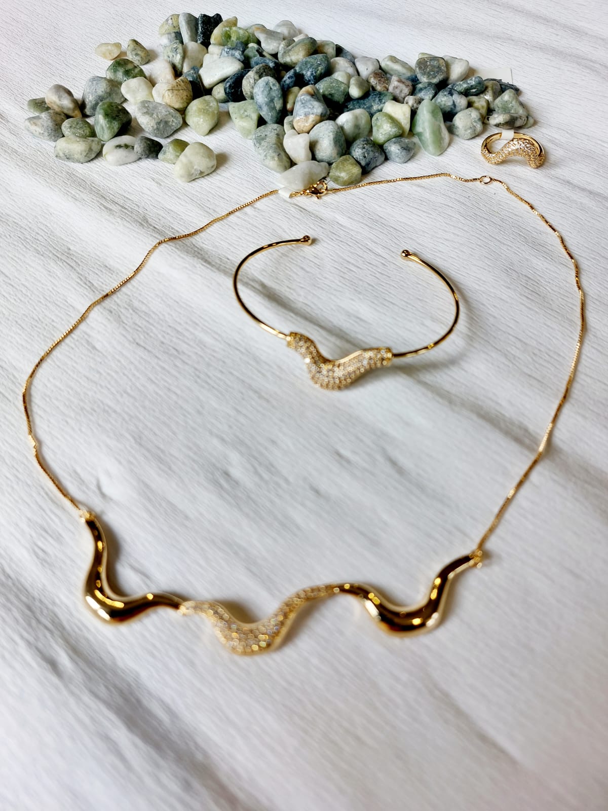 Conjunto Ondas Cravejadas