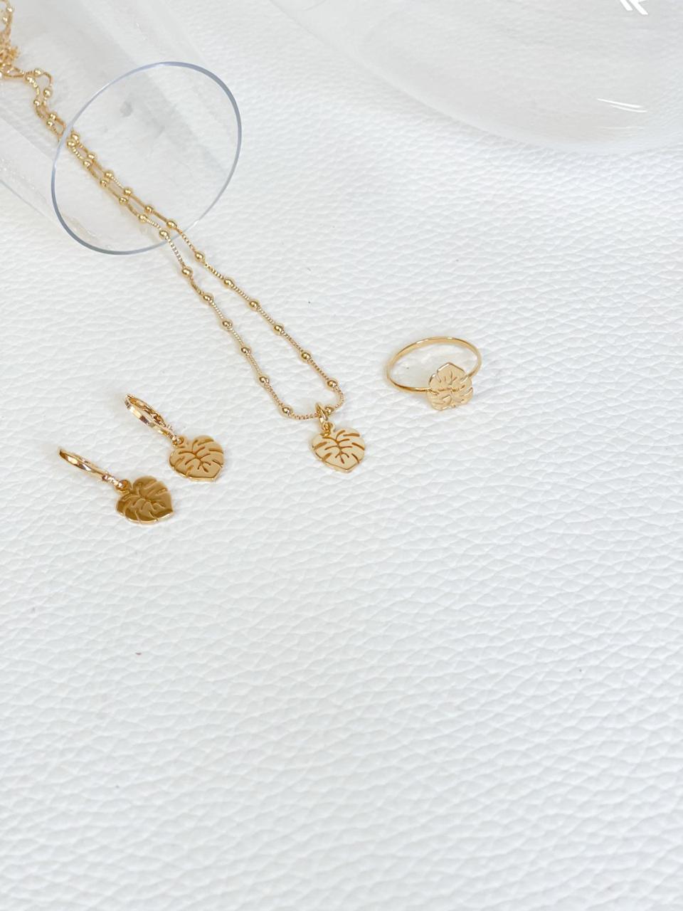 Conjunto Folha Dourada