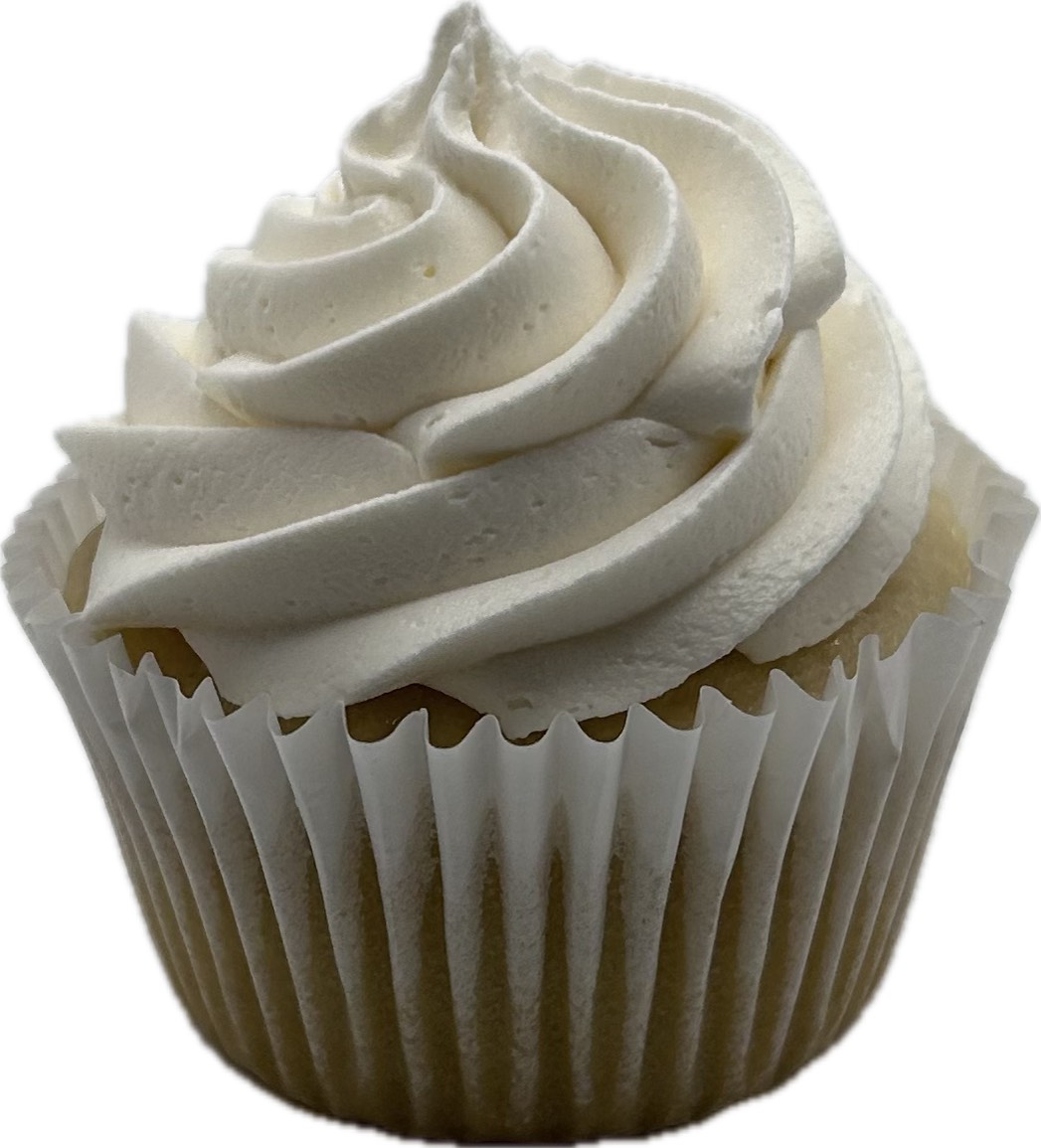 Vanilla Cupcakes - 6 Cupcakes