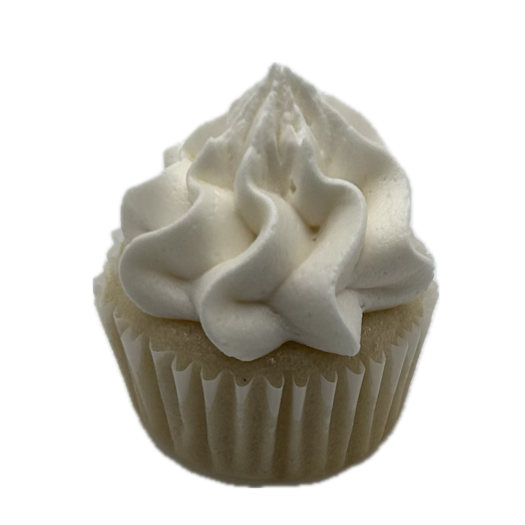 Mini Vanilla Cupcakes with Icing - 12 Cupcakes