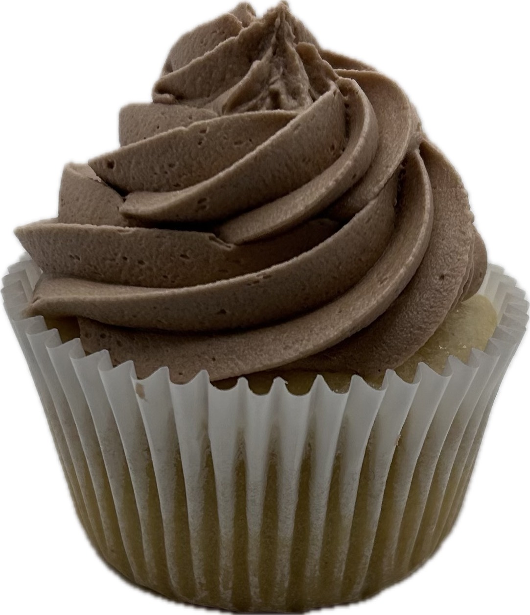 Vanilla Cupcakes with Chocolate Icing - 6 Cupcakes