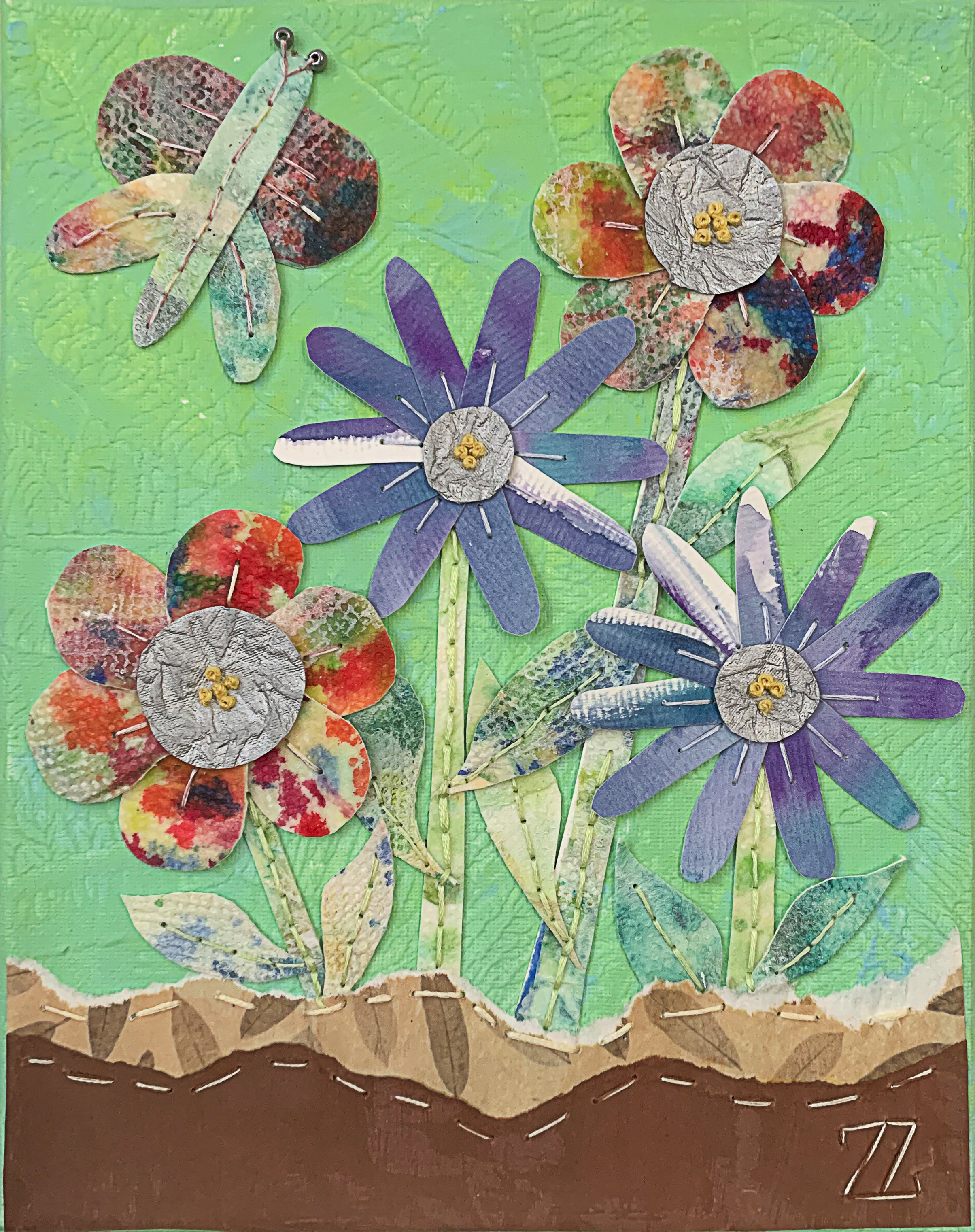 Spring Garden - 8x10″