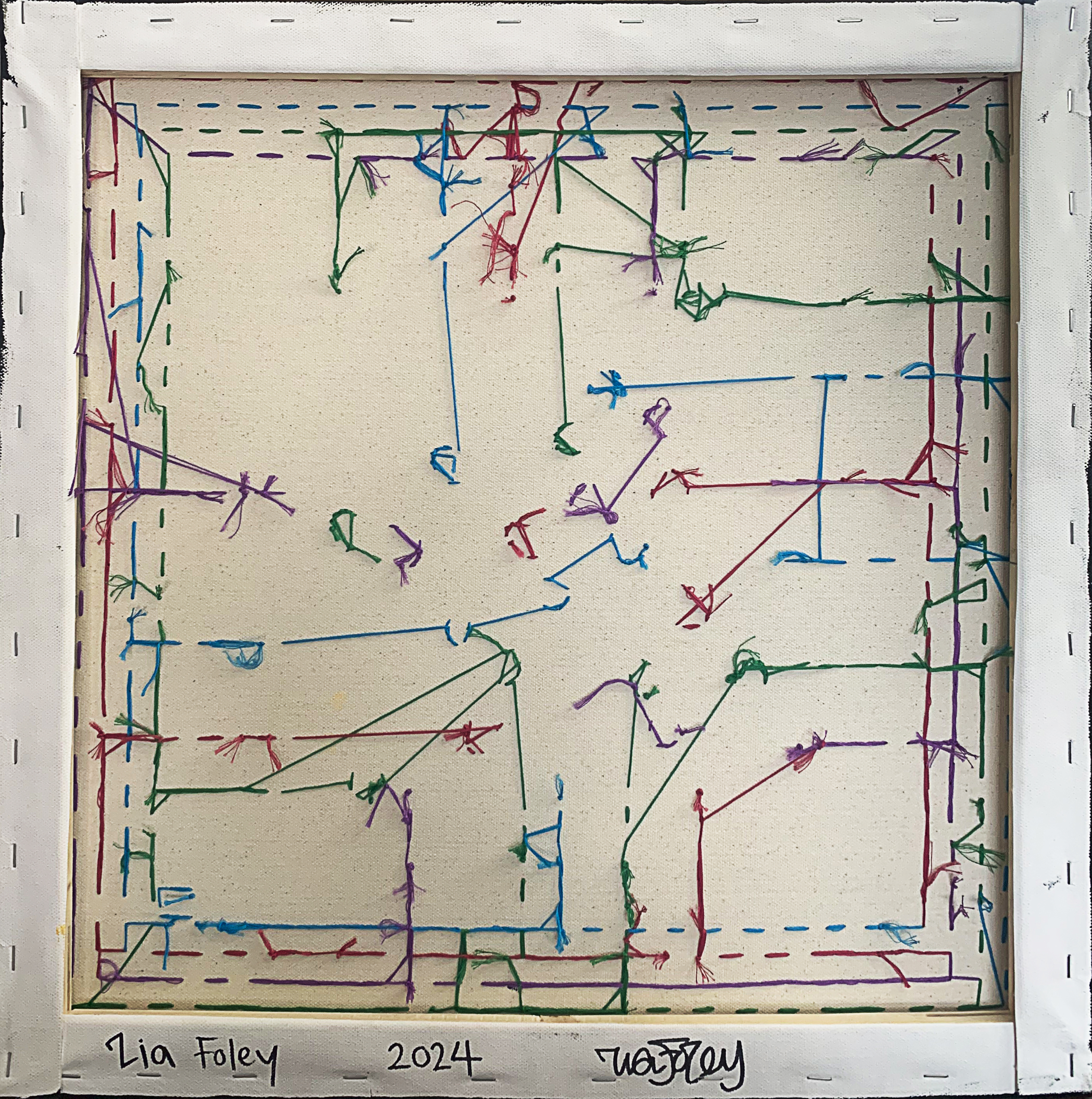 Merry Go Round - 20x20″