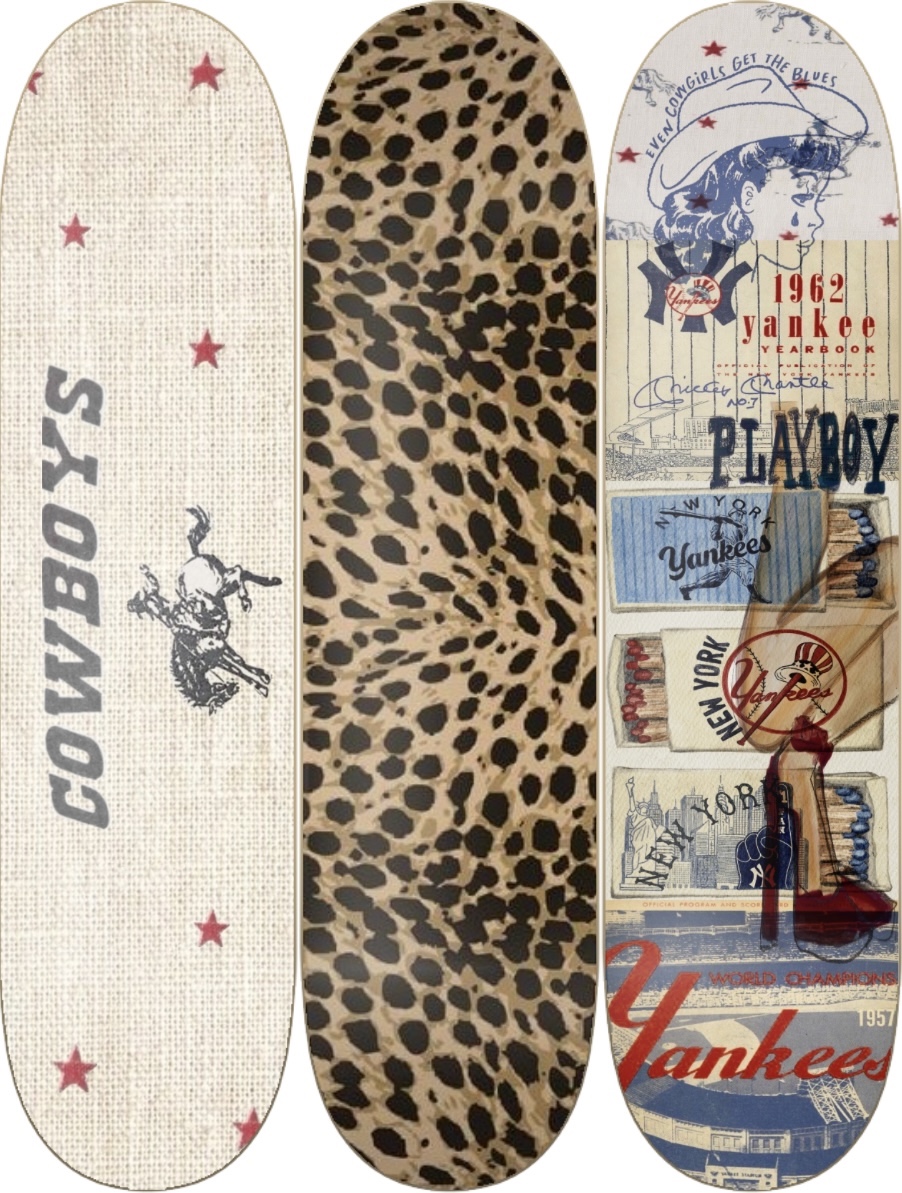 CAVIAR COWBOY” | Manic Cherry Skateboard Wall Art