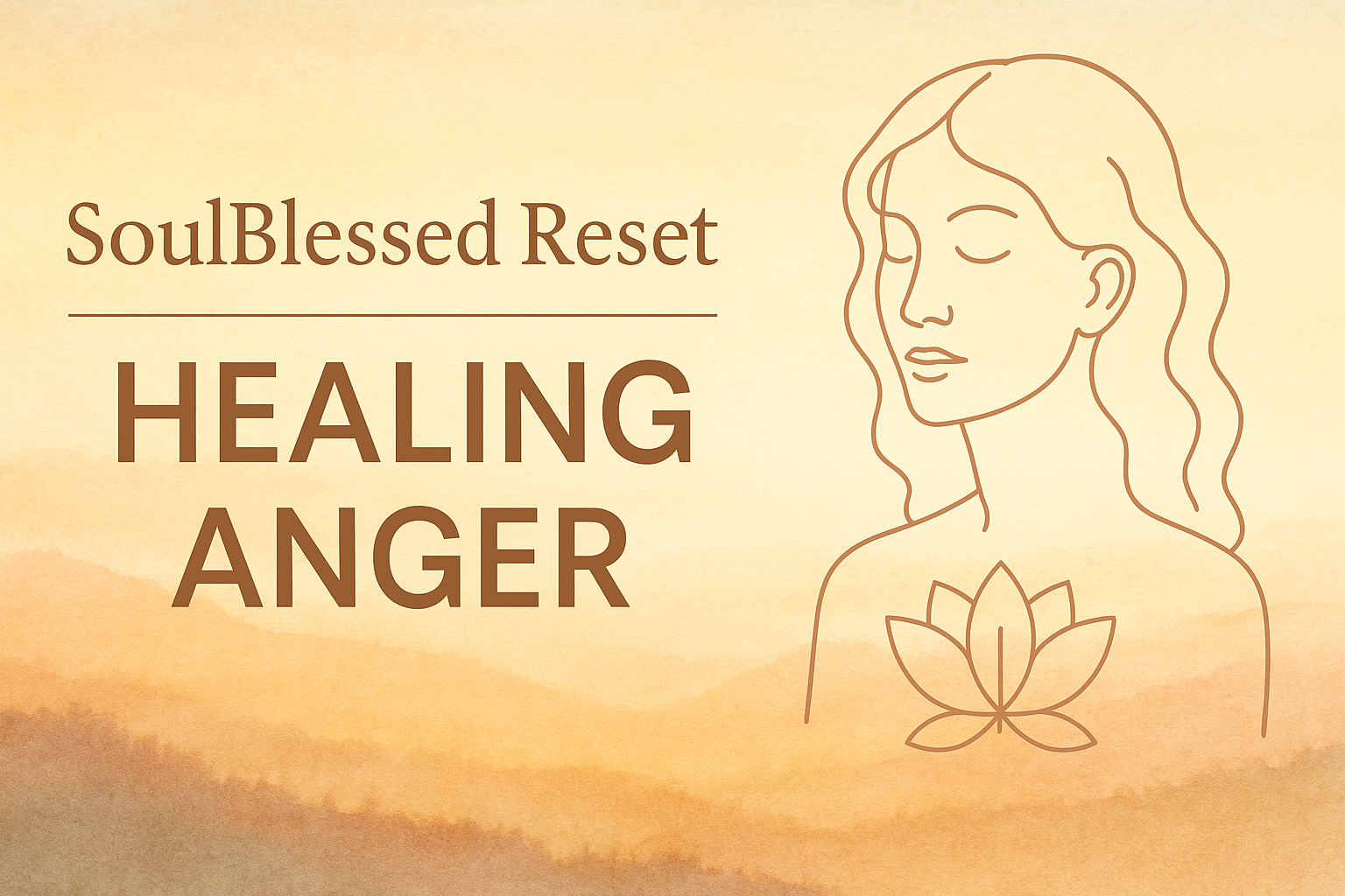 SoulBlessed Reset Series - Healing Anger
