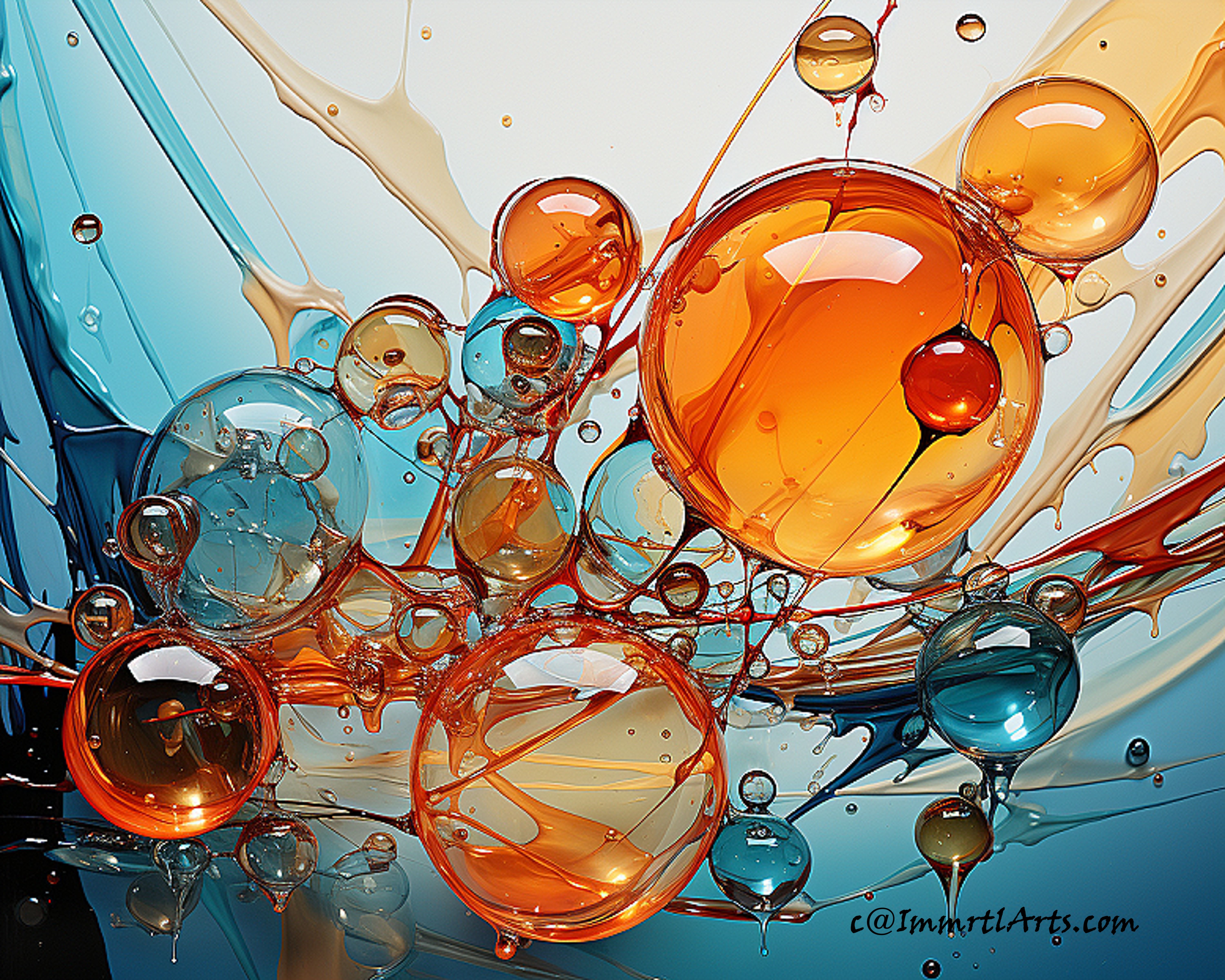 Vivid Resin Rhapsody