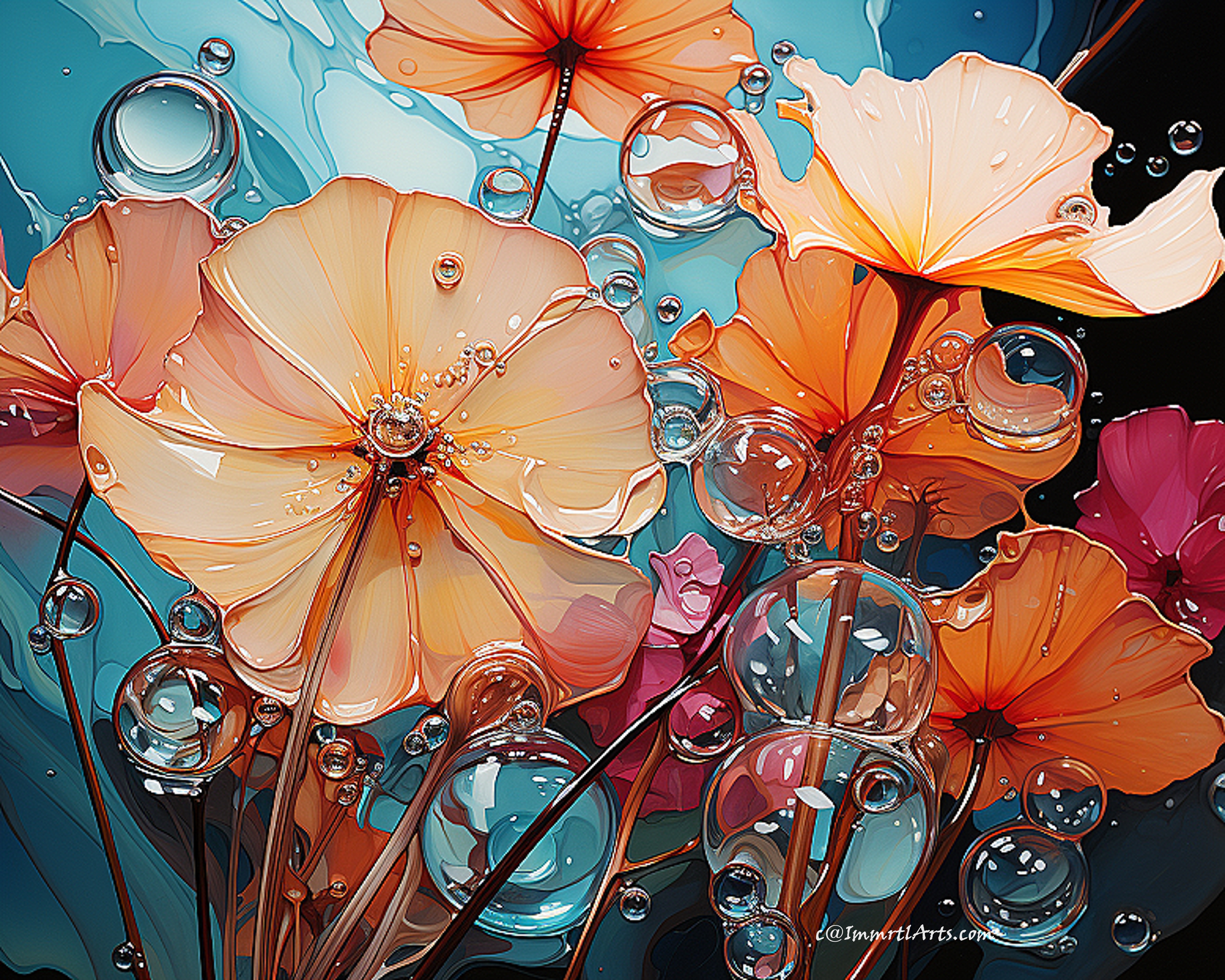 The Enchanting Floral Reverie