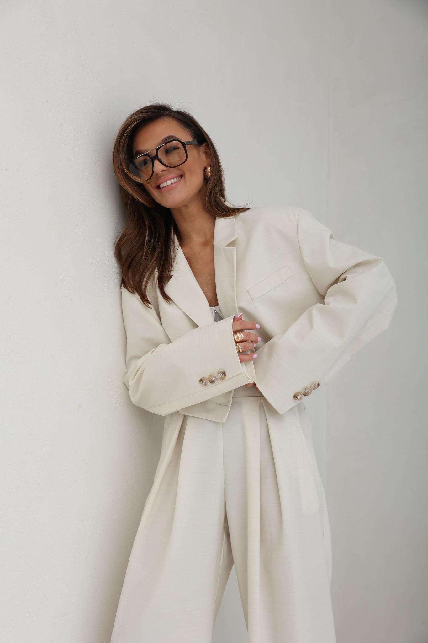 Garnitur Bolonia LUXURY Cream