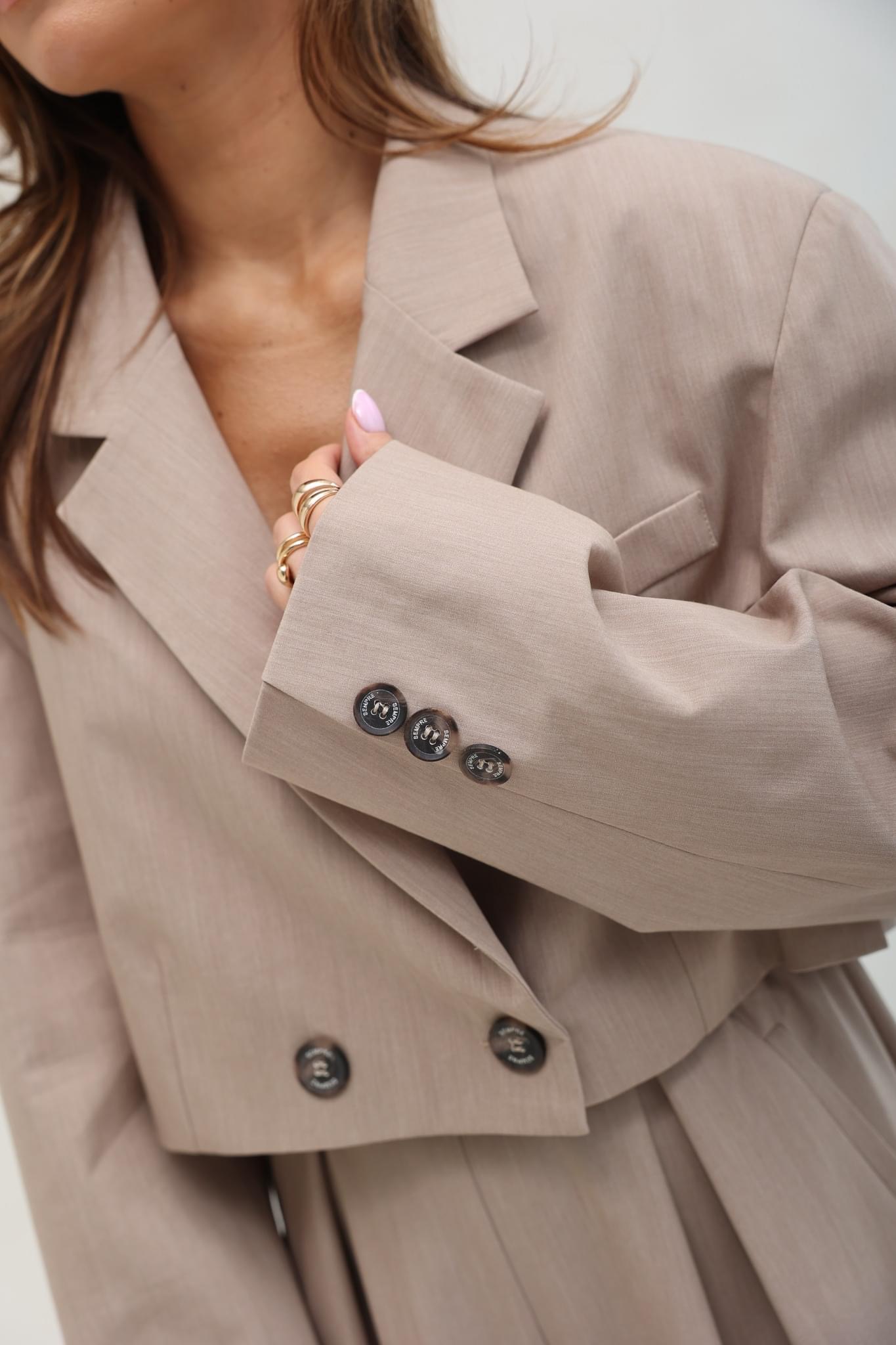 Garnitur Bolonia LUXUARY Coffee