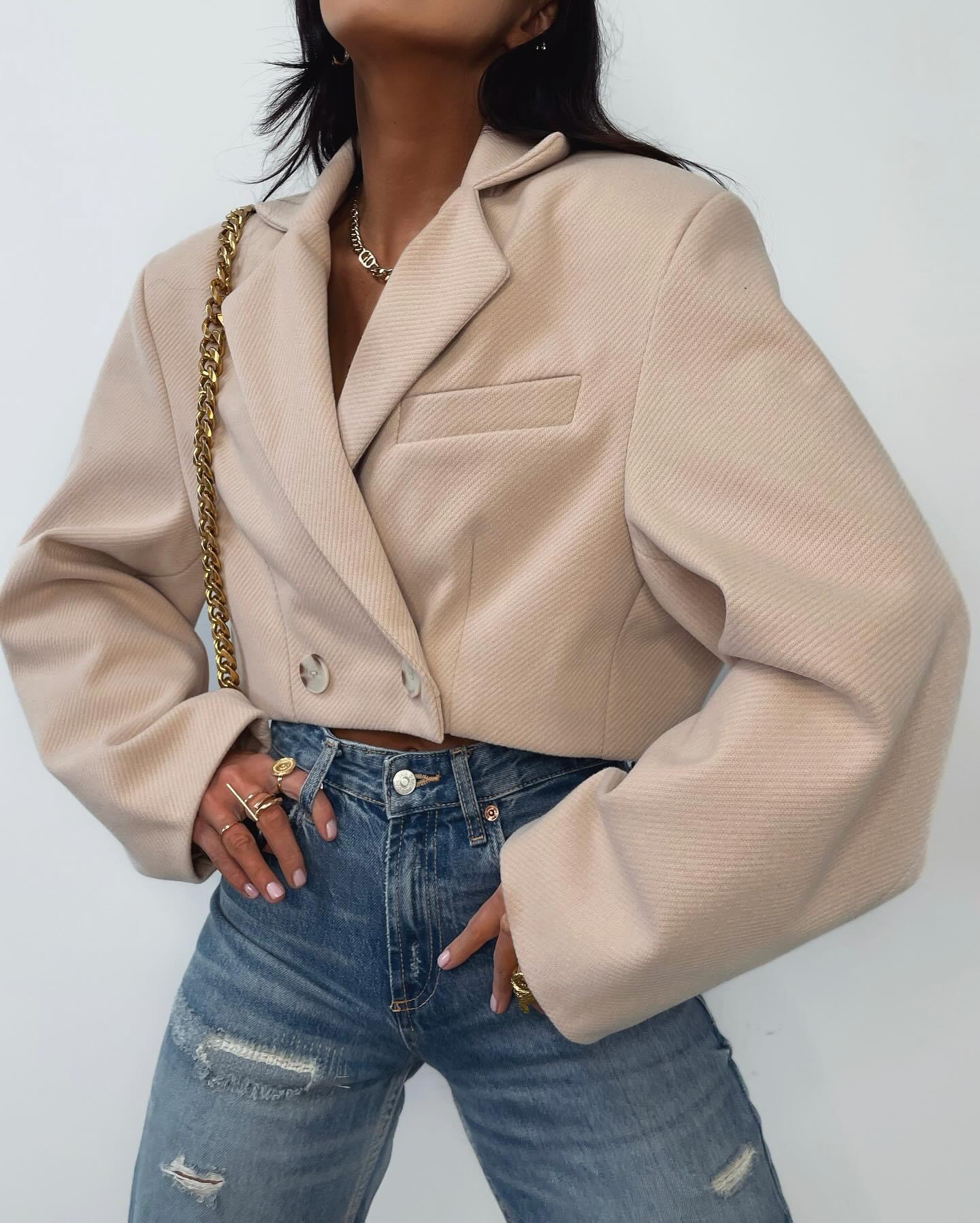 Marynarka Pienza Latte