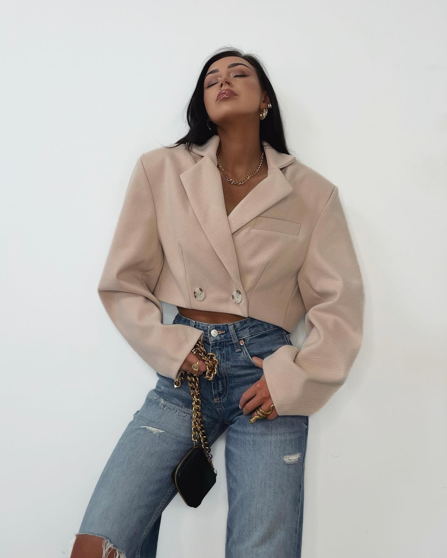 Marynarka Pienza Latte