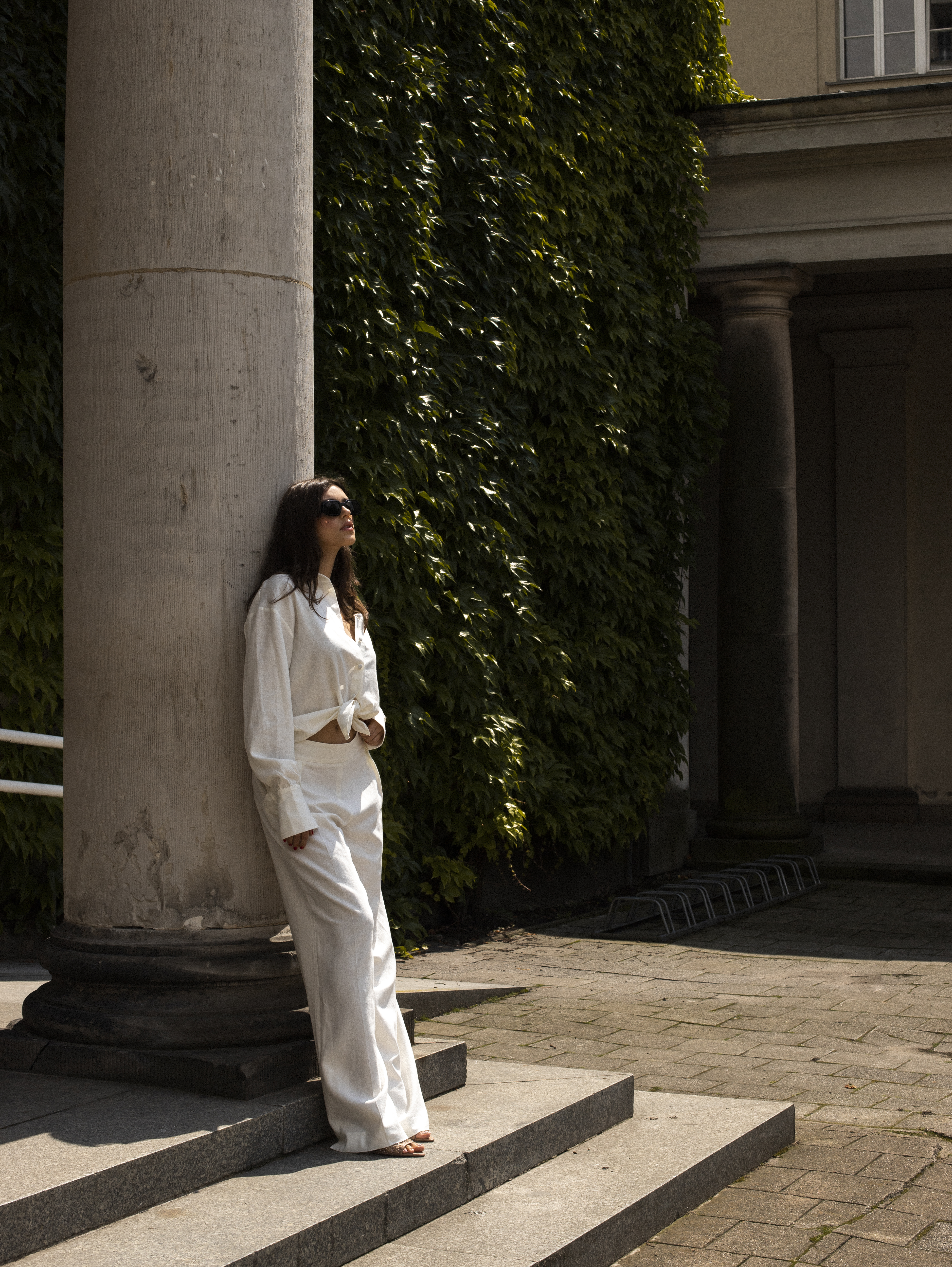 Lniany komplet Loara