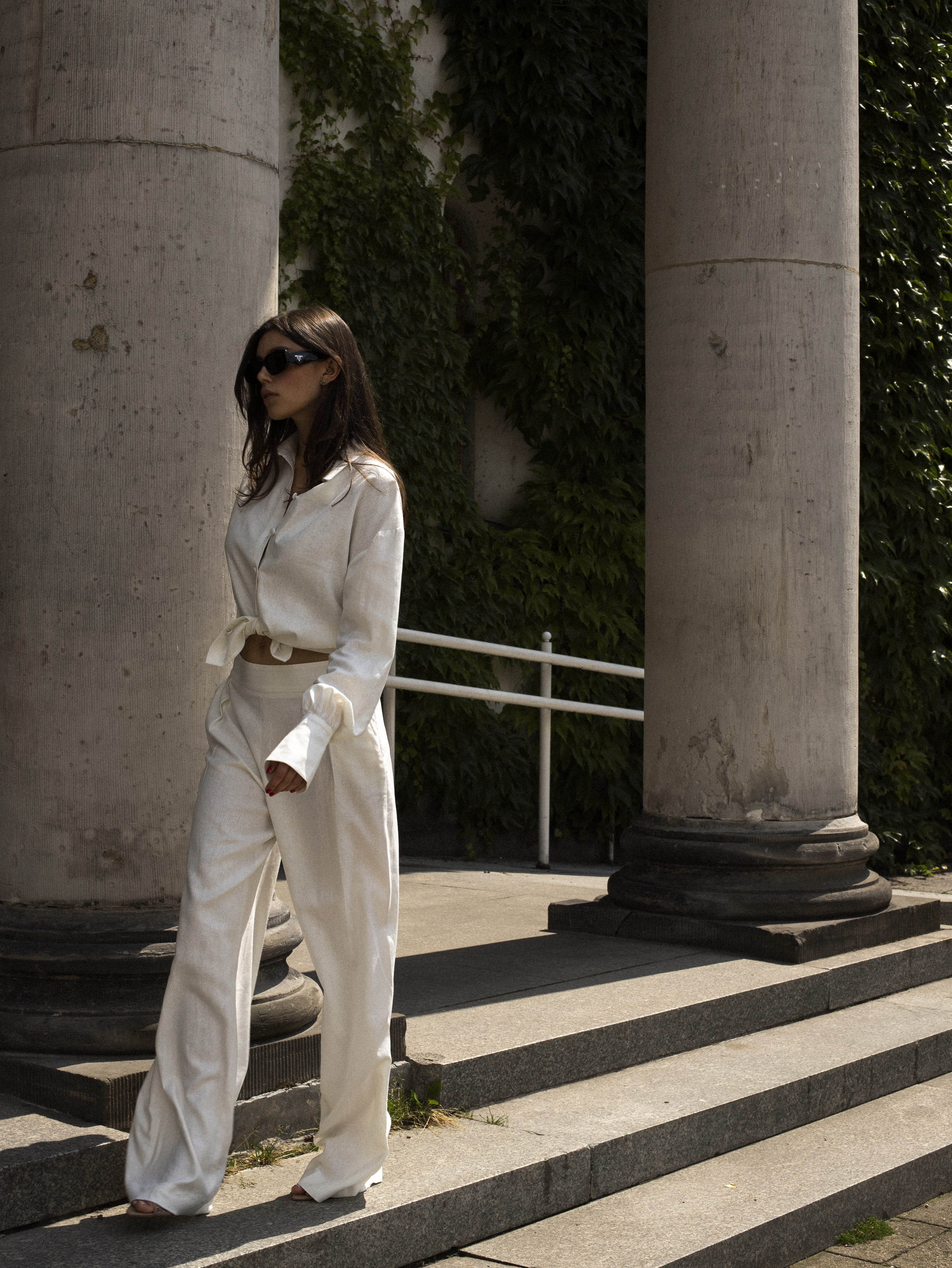 Lniany komplet Loara