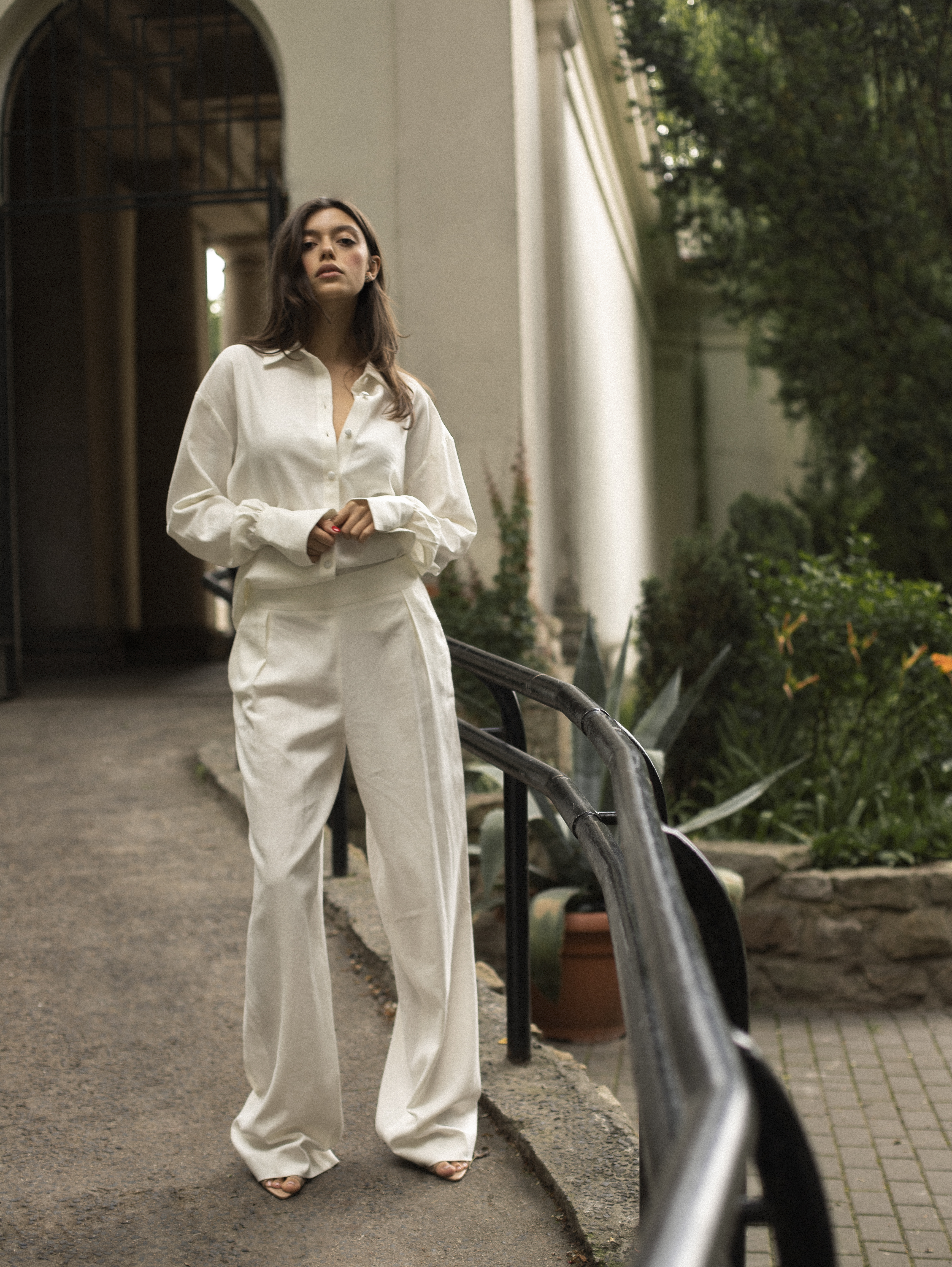 Lniany komplet Loara