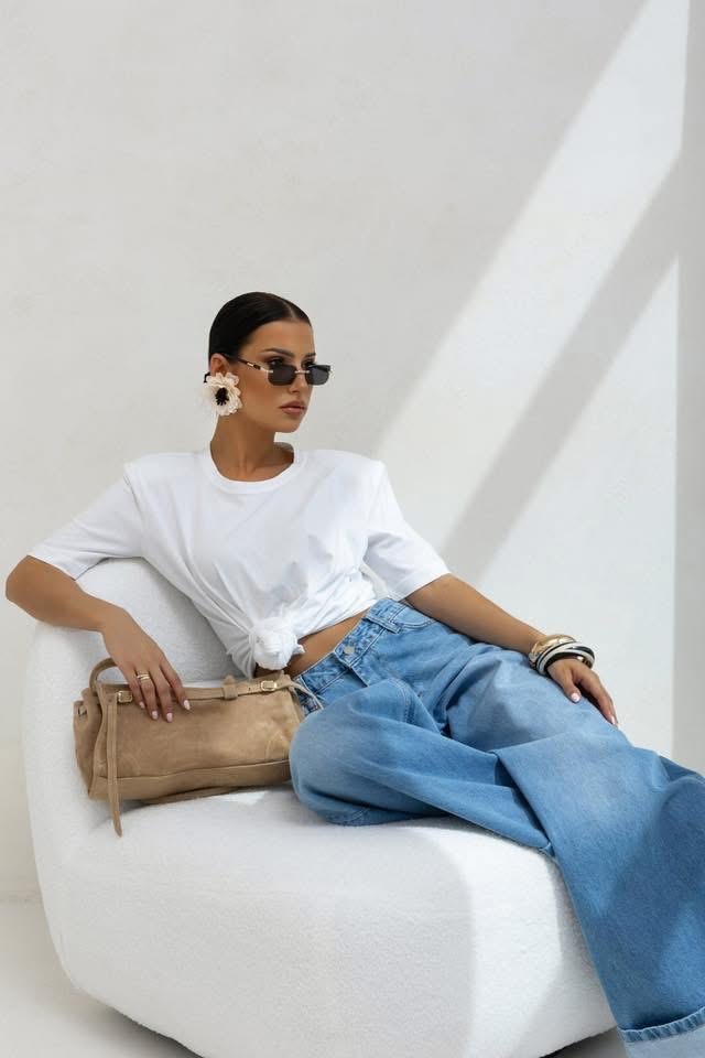 T-shirt Atlanta white 