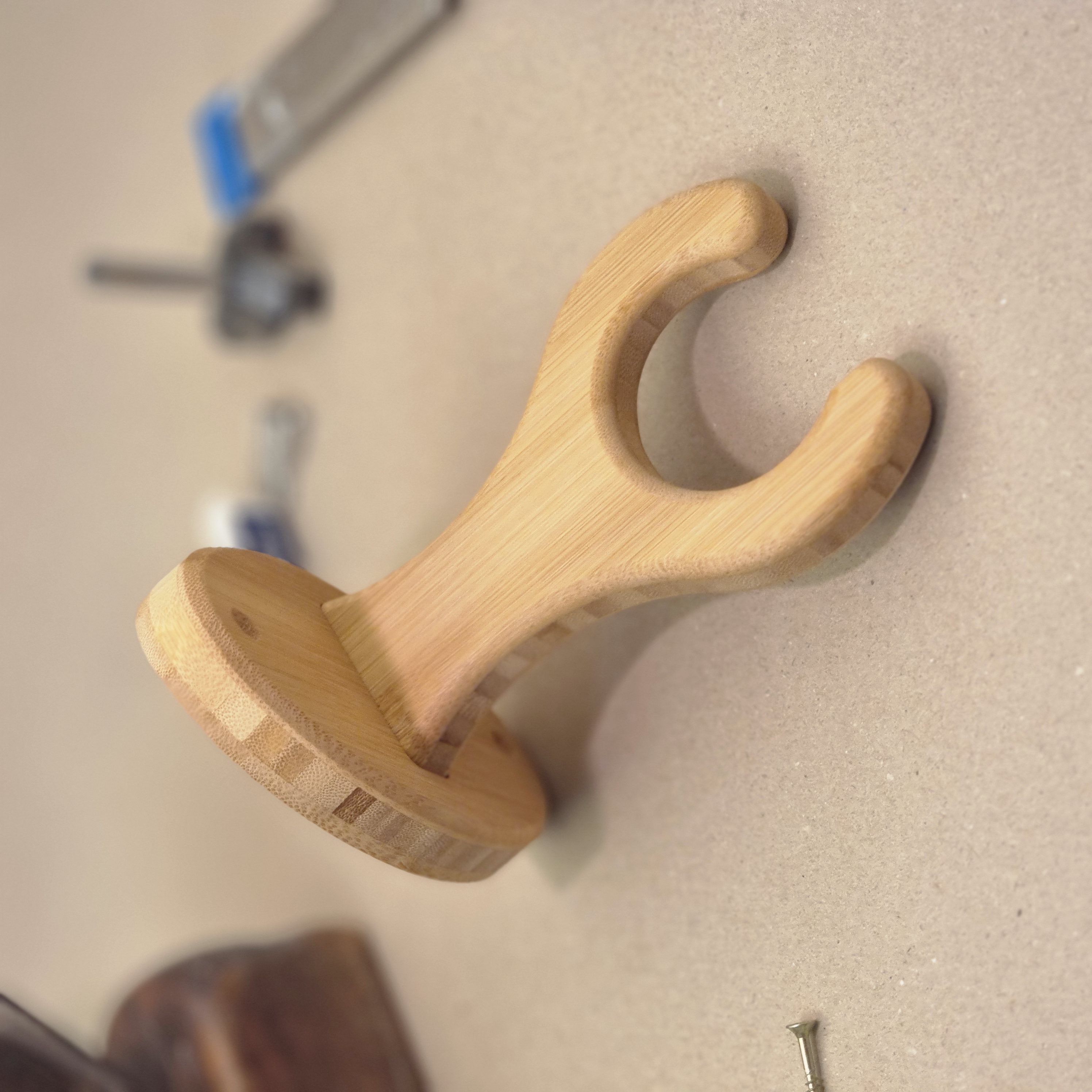 Gitarren/Bass Wandhalterung Oval