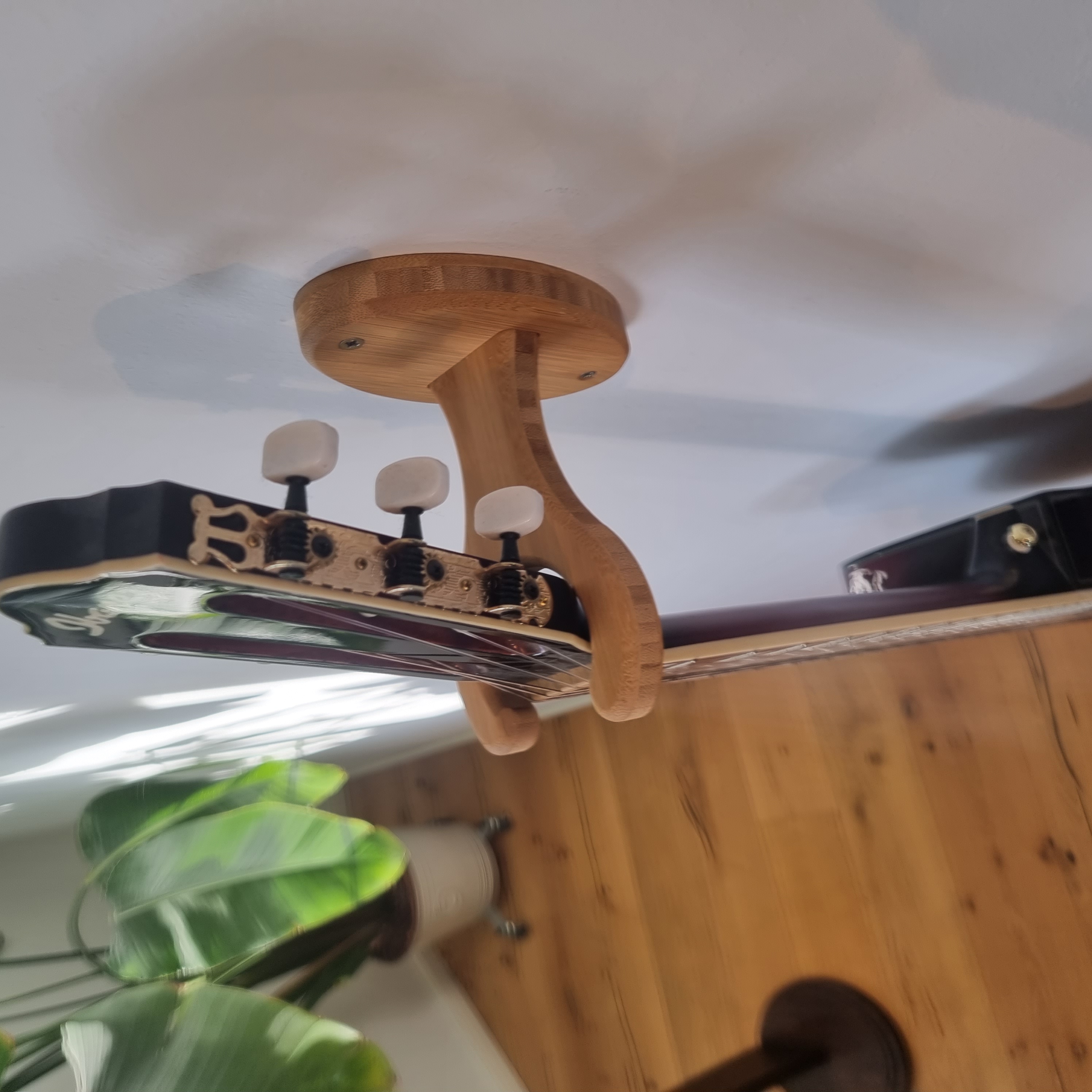 Gitarren/Bass Wandhalterung Oval