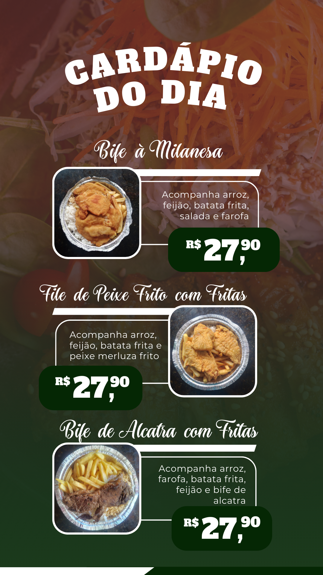 Cardápio