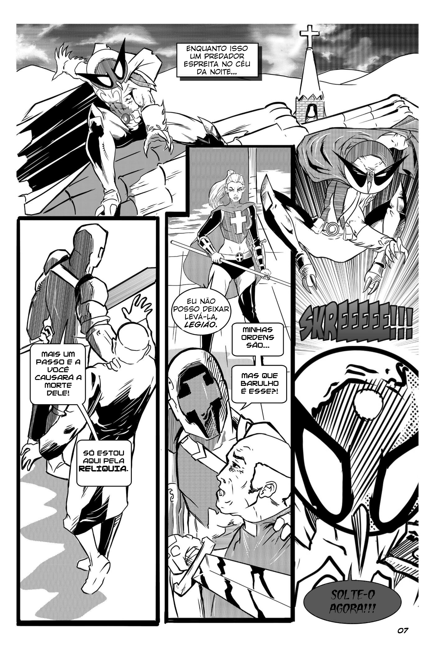 A Rapinante Saga do Coruja Negra #08