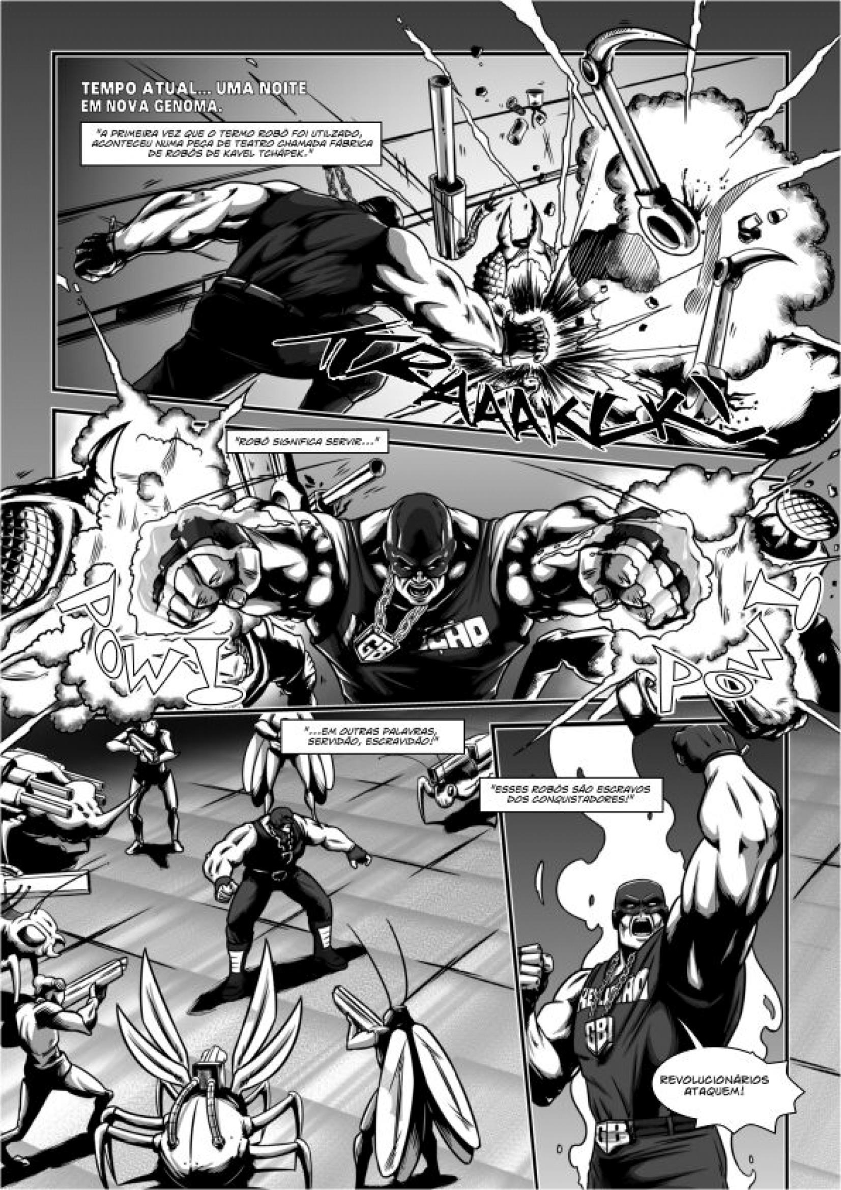 Golias Bravo - Origens