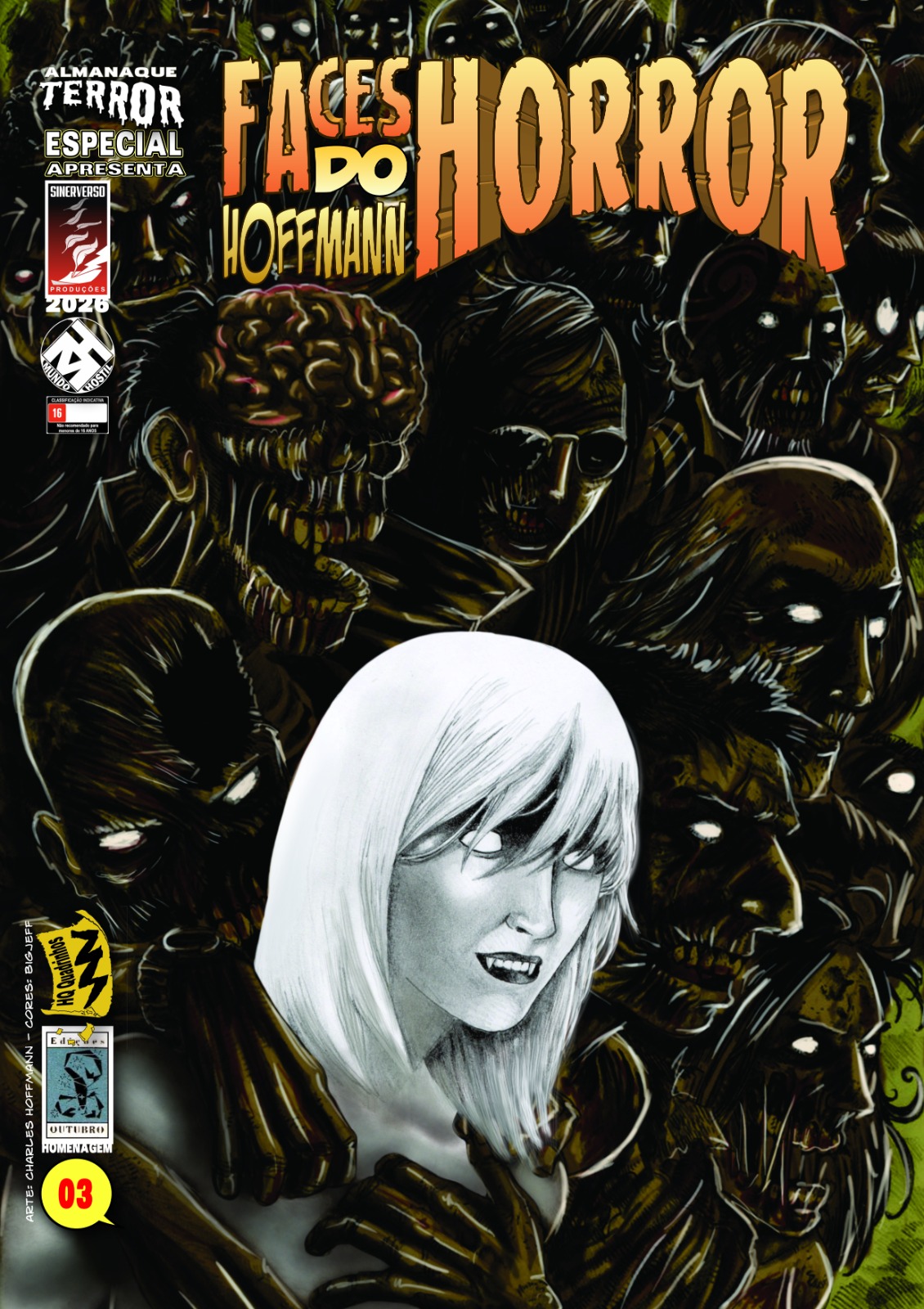 ALMANAQUE TERROR ESPECIAL APRESENTA - FACES DO HORROR #03