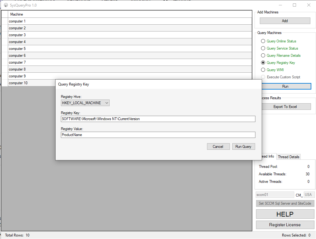 SysQueryPro - Enterprise version