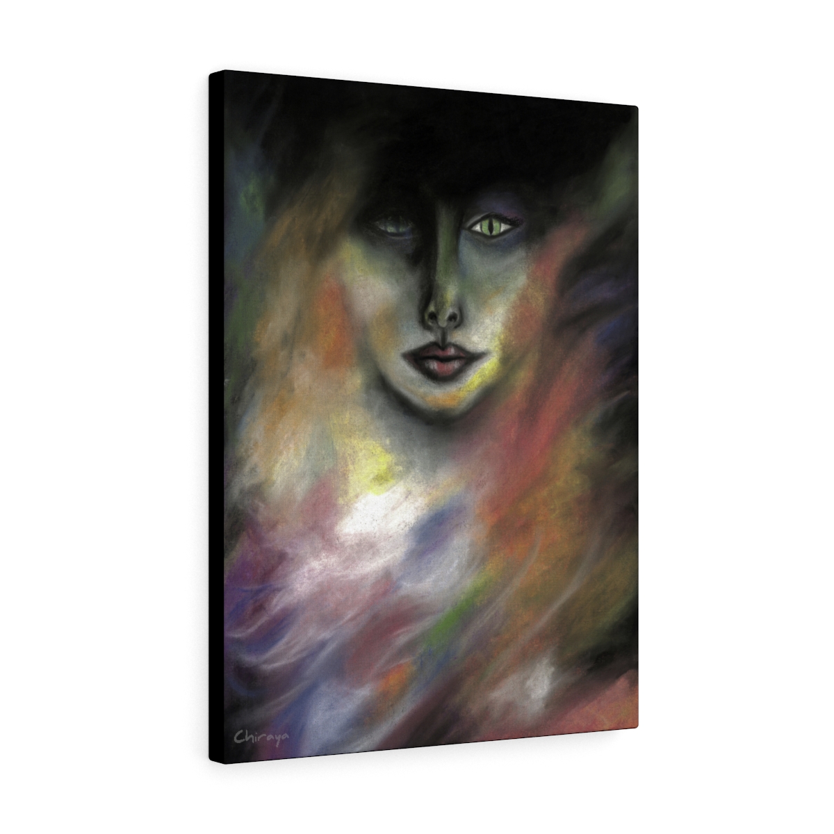 Lioness Woman Face Drawing