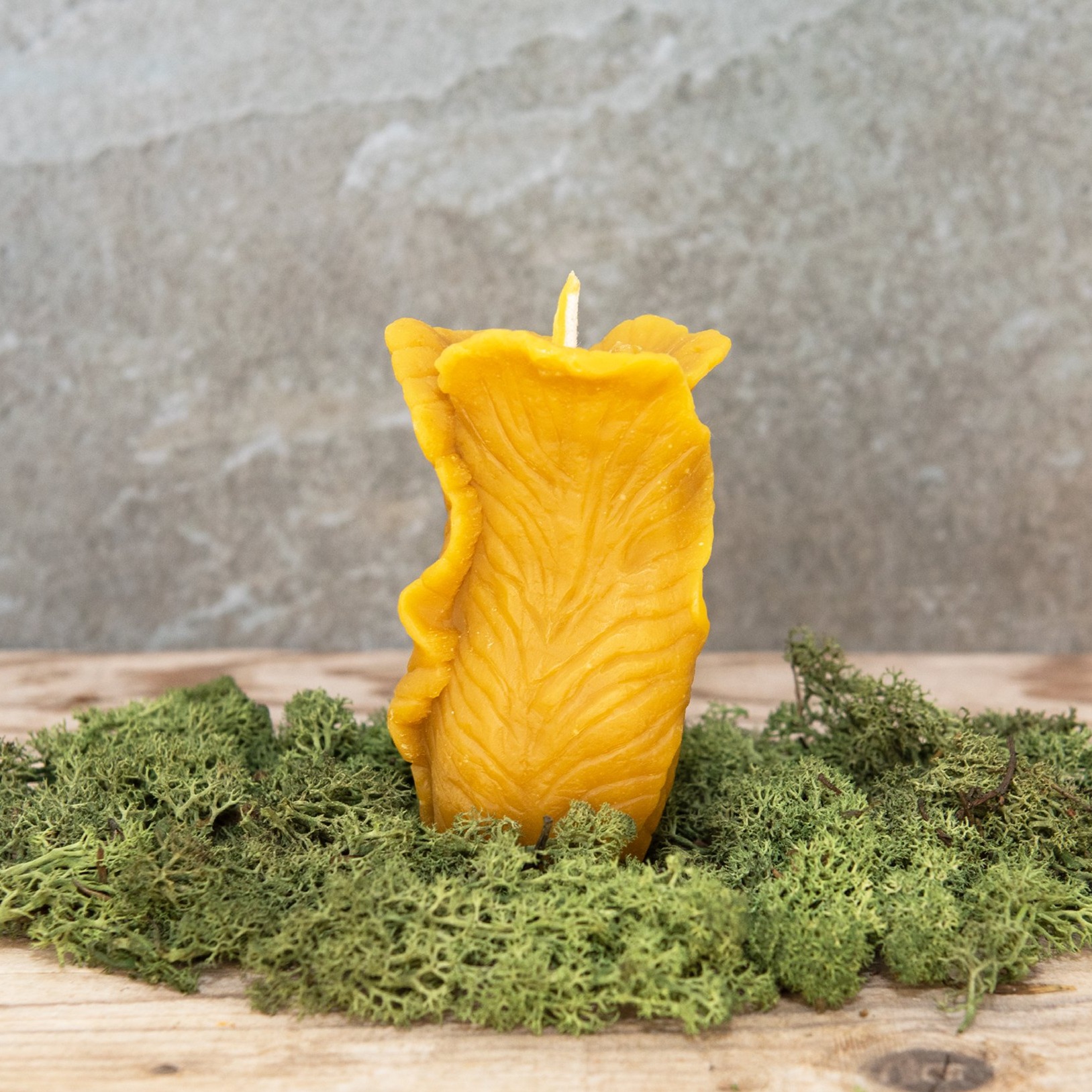 Bičių vaško žvakė Gėlė