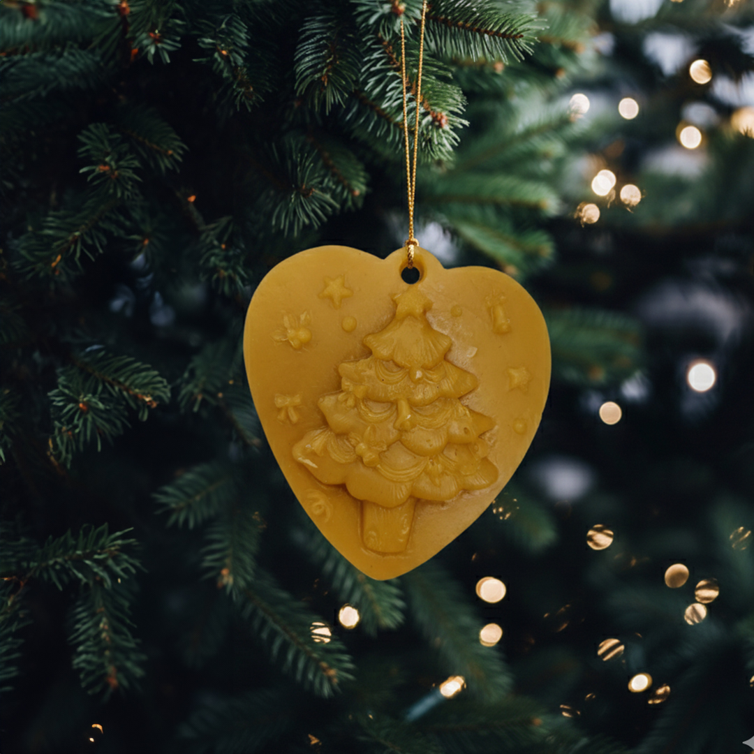 Bičių vaško žaisliukas Eglutė