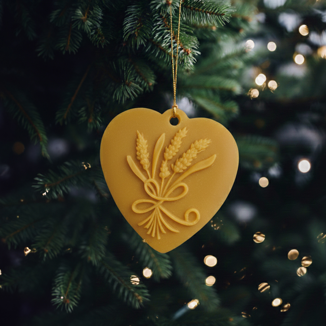 Bičių vaško žaisliukas Levandos