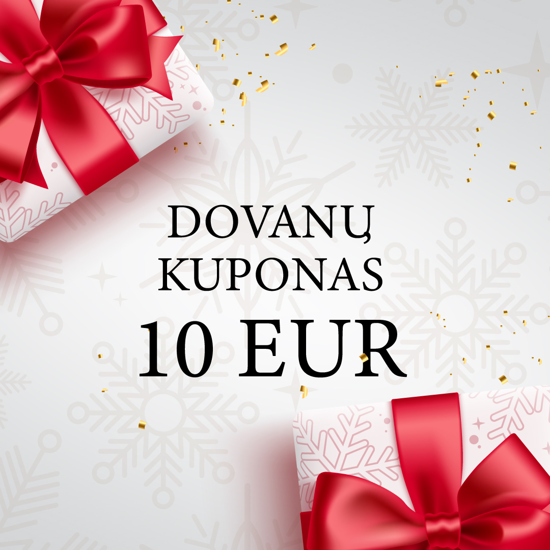 Dovanų kuponas 10 EUR