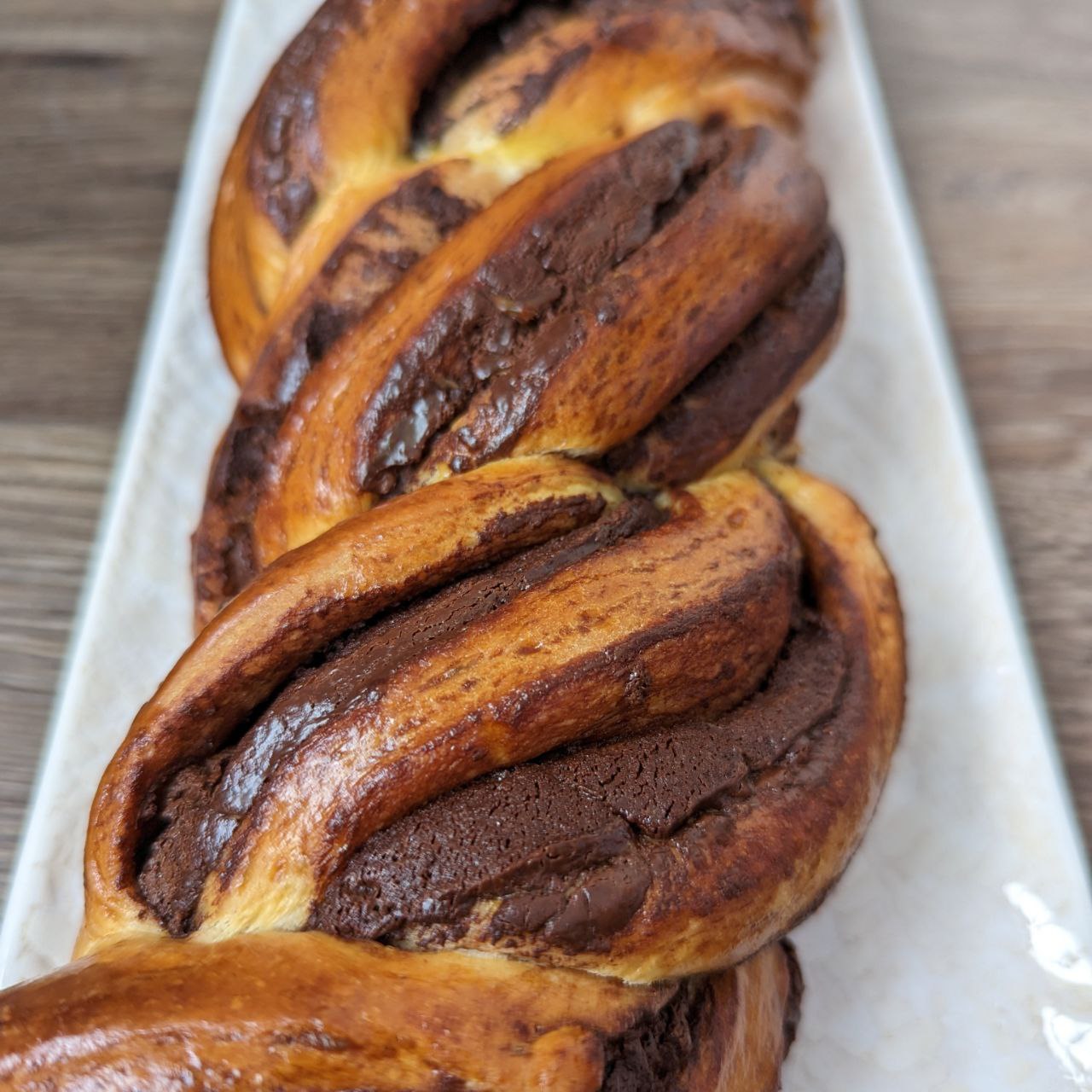 Dark Chocolate Brioche