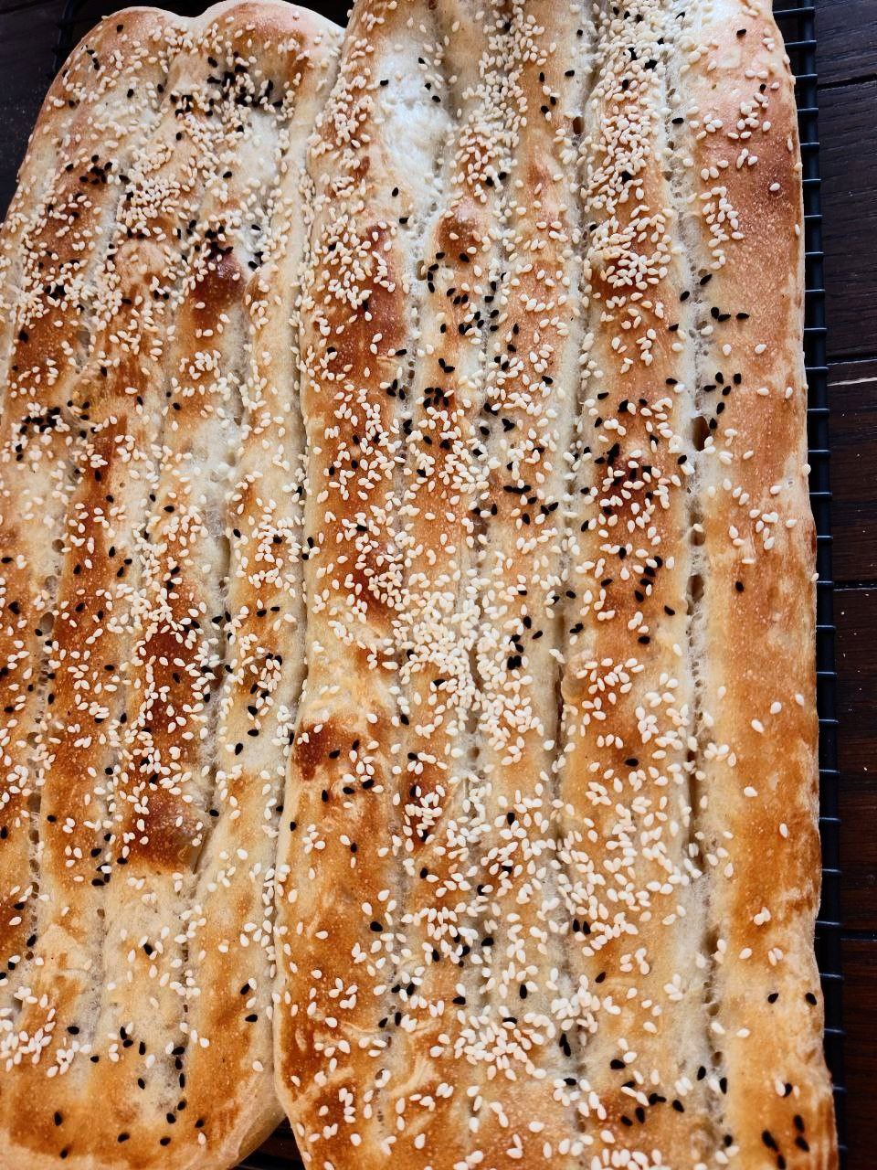 Persian Sesame Flatbread (Barbari)